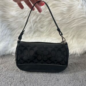 Black Coach Women's Wristlet